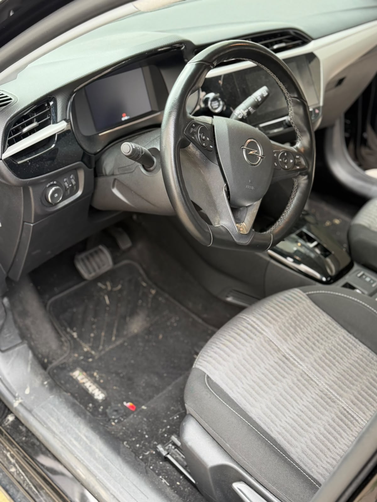 Auto-interieur voor de reiniging